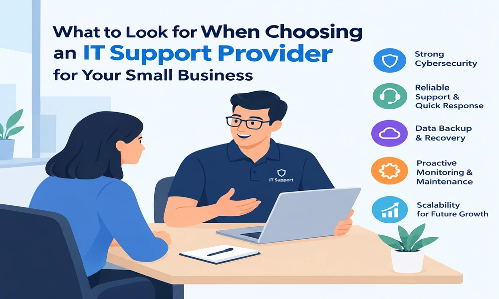What to Look for When Choosing an IT Support Provider for Your Small Business